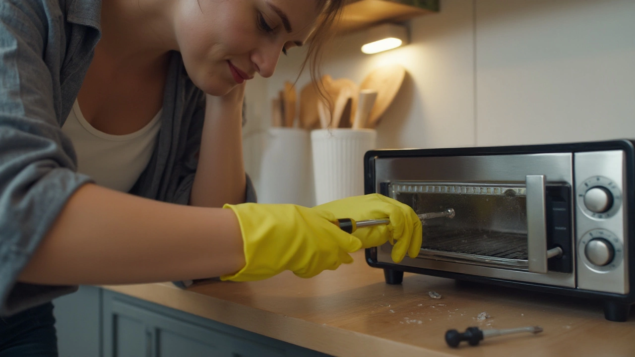 Installing the New Oven